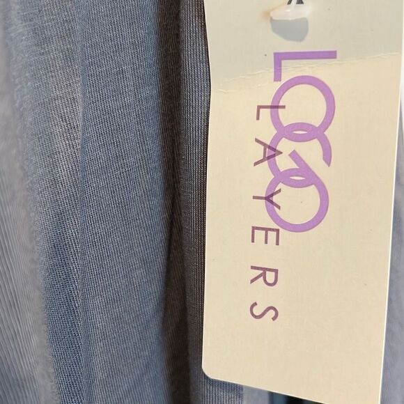 Logo Layers by Lori Goldstein Gray Shrug Sz.XS NWT - Picture 3 of 4